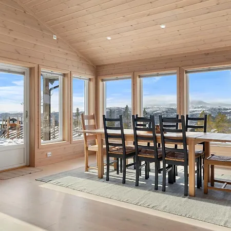 度假居 Modern Family At Norefjell - Views And Hiking *